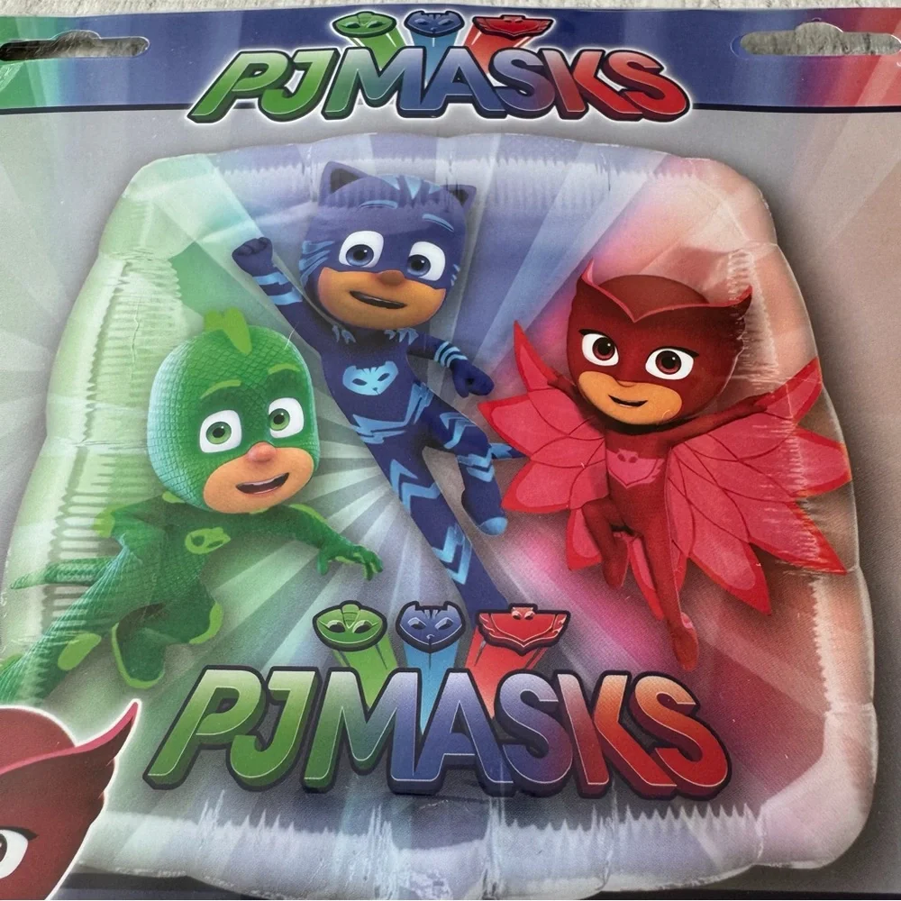 PJ Masks Jumbo Panoramic Balloon NEW by Anagram 28” Birthday‎ See Through Front